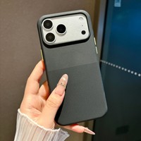 Étui magnétique pour téléphone Apple 17 Pro avec contrôle de caméra IA, protection anti-chute, anti-usure et anti-traces de doigts