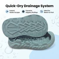 Suela de Sandalias de Playa Antideslizante 5+3, Resistente al Agua, con Orificios de Drenaje, Personalizable OEM de Fábrica, Unisex, Tallas 22-38