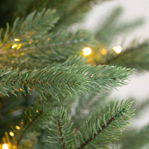 Arbre de Noël Pe pré-éclairé commercial extérieur auto-assemblé de branche à vendre - Product Image 2