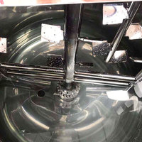 Machine à fabriquer de la mayonnaise, ligne de production de mayonnaise, équipement de mélange homogénéisateur pour pâte de tomate au miel, crème dentifrice