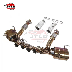 Système d'échappement complet en alliage de titane pour Corvette C8 Z06 5.5L V8 2023+, haut débit, tubes lisses, résistant à la chaleur - Product Image 5