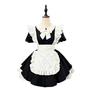 Vintage Style Ruffled Maid Outfit Cosplay Cute Classic Lolita Dress Women Fancy Dresses - Product Image 5