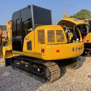 รถขุดโคมัตสุ PC70 มือสอง สภาพดี ของแท้ น้ำหนัก 7 ตัน เครื่องจักรขุดดินจากจีน - Product Image 1