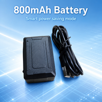 Traceur GPS 4G LTE antivol 800 mAh pour moto et voiture, localisateur en temps réel, mini, carte SIM cachée, application Android