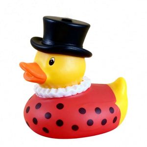 Promo 2025 Jouets aquatiques pour enfants en gros, Canards jaunes britanniques personnalisés, cadeaux promotionnels - Product Image 1