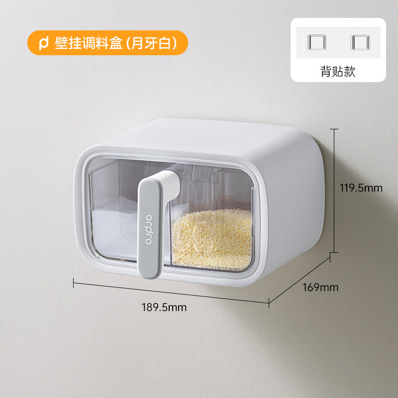 Crescent white-back adhesive type
