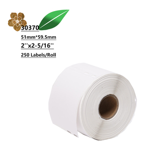 <span class=keywords><strong>Dymo</strong></span> Machine Compatible <span class=keywords><strong>Dymo</strong></span> 30370 Rouleaux de papier <span class=keywords><strong>pour</strong></span> étiquettes thermiques adhésives Étiquettes d'emballage de vêtements Ruban 51*59.5mm 250 pcs/rouleau - Product Image 4