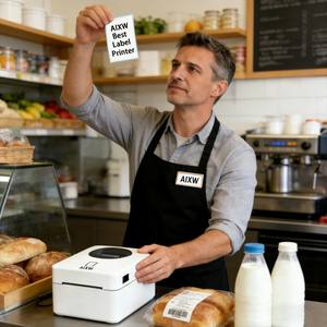 AMZ FBA เครื่องพิมพ์ฉลากความร้อน 4x4 4x6 นิ้วป้าย Adobes พิมพ์ไฟล์ PDF จาก Win Android ระบบ <span class=keywords><strong>IOS</strong></span> สําหรับการจัดส่งฉลาก - Product Image 3