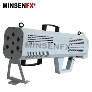 Mano portátil Night Club Dmx Disco Dj Party Smoke Gun <span class=keywords><strong>Shooter</strong></span> Led Laser Fog Lights Misting Spray RGB Smoke Co2 Jet Machine - Product Image 2