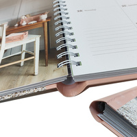 Carnets à spirale personnalisés OEM, Agendas de luxe à couverture rigide, Journaux, Agendas personnalisés, Planners en gros