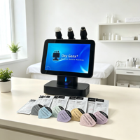 Appareil de beauté multifonctionnel pour le visage, lifting cutané, hydratation, réduction des pores, machine à bulles d'oxygène CO2 pour le soin de la peau