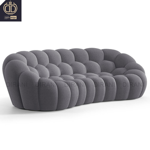 Canapé Bulle Moderne Nid d'Abeille Blanc 3 Places <span class=keywords><strong>Style</strong></span> Unique Sacha Lakic, Meuble Salon Italien - Product Image 3