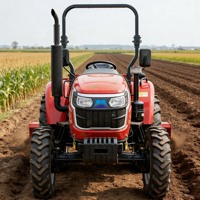 Tracteur CNCMC TT354 30HP avec moteur YTO, tracteur agricole compact pour travaux sur petits terrains