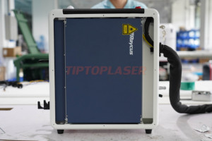 Strumento di Pulizia Laser a Impulsi Portatile Versatile da 500W con Configurazione <span class=keywords><strong>Mini</strong></span> Carrello e Maniglie per Restauro Metalli e Preparazione Non-Metalli - Product Image 3