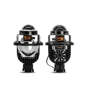 ไฟหน้ารถยนต์มอเตอร์ไซค์ Fankai ขนาด 1.8 นิ้ว แบบ LED เลนส์ H4 H7 9005 9006 โปรเจคเตอร์ลำแสงคู่ พร้อมปะเก็นและคลิป - Product Image 2