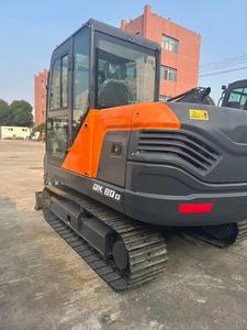 Excavatrice sur chenilles haute efficacité de 8 tonnes DX80D avec <span class=keywords><strong>pince</strong></span> à bois pour travaux forestiers - Product Image 5