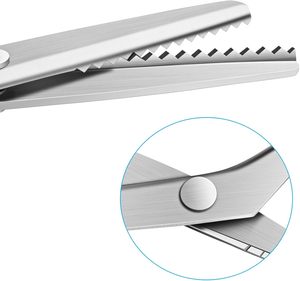 Tijeras de Sastre Triangulares en Zigzag con Diseño de Dientes de Perro, Tijeras para Encaje - Product Image 3