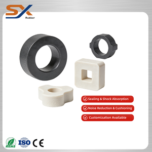 قطع مطاطية مخصصة من SHUOXI مصنوعة من EPDM وNBR وFKM، مقاومة للشيخوخة والزيوت، بصلابة 20-90 شور أ - Product Image 2