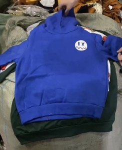 เสื้อฮู้ดแบบสวมหัวสำหรับผู้ชายเสื้อสเวตเตอร์มีฮู้ดเย็บปักแบบสวมหัวพิมพ์แบบกำหนดเองน้ำหนักมากสำหรับนักวิ่ง - Product Image 5