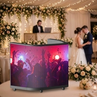 Écran LED P2.5mm pliable pour table de DJ, module d'affichage pour comptoir, haute luminosité, flexible, intérieur, couleur intégrale