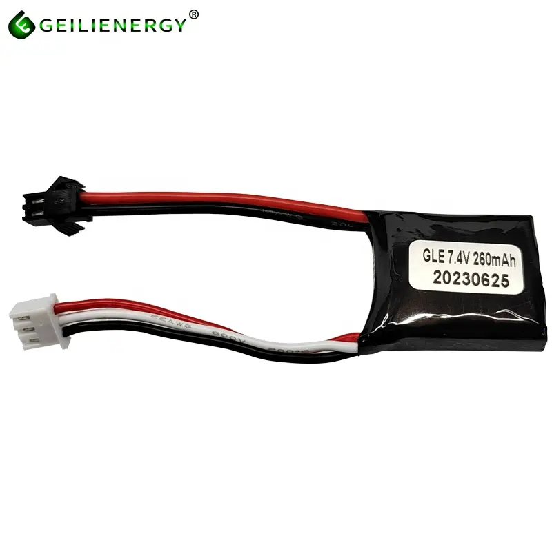 7.4V 260mAh Lipo Battery 502525 502530 602030 Lithium Ion Rechargeable Lipo for Smart Electronics Wearable Devices Battery