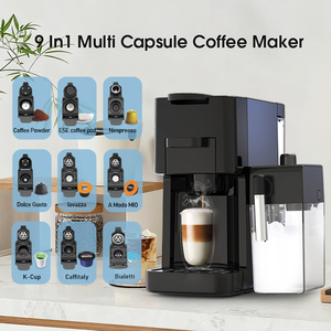 EU Cafetera Machine Cafe Smart All in One Multi Capsule Coffee Maker with Milk - Product Image 1