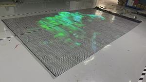 Siêu mỏng dệt <span class=keywords><strong>LED</strong></span> màn hình mềm mại cho ngoài trời chuyến bay hiển thị <span class=keywords><strong>P20</strong></span> P15 P30 trong suốt kỹ thuật số Áp phích kỹ thuật số biển hiển thị - Product Image 6