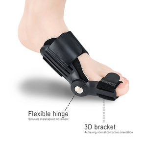 Venta al por mayor ajustable Big Toe Straightener Hallux Valgus ortopédico tirantes separador de dedos Corrector Valgus - Product Image 4