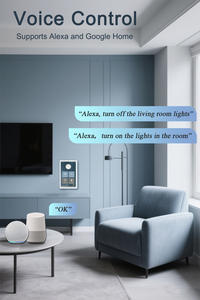 Lanbon L10 Smart Switch Interrupteur d'éclairage pour hôtel et appartement intelligent Master Control WiFi Management Durable for Commercial Use - Product Image 4