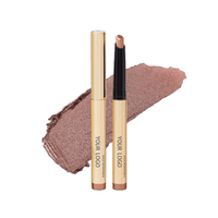 Échantillons gratuits vente en gros 24 heures maquillage coloré facile à mélanger superposition bâton de fard à paupières pour un look imperméable à l'eau longue durée