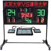 Marcador LED Multifuncional para Interiores, para Baloncesto, Fútbol, Voleibol, con Control Inalámbrico