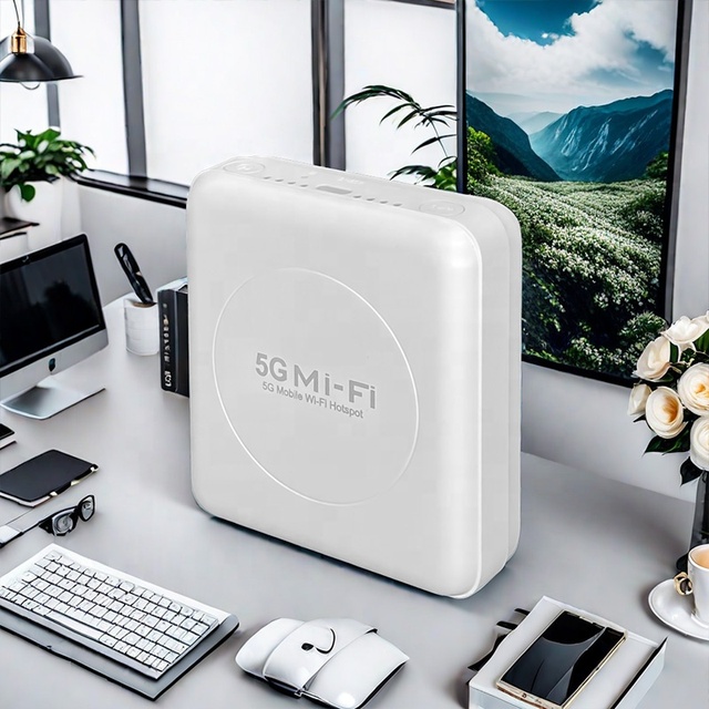 Attractive Price 5g Sim Router OEM WiFi6 5g Router with Sim Card Slot 10000mAh SA/NSA 2.4G/5.8G Pocket Wifi 5g Router 5g