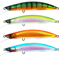 Leurre flottant Shadow Minnow 10SP 13,5g 100mm, leurre artificiel dur, wobbler pour la pêche au bar, au brochet, à la perche en eau douce