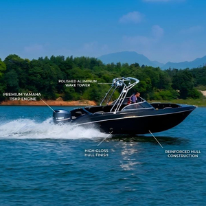 Bateau à moteur en fibre de verre de 6,2 m de long, bateau de sport nautique, <span class=keywords><strong>mini</strong></span>-yacht pour 7 personnes, bateau de pêche familial en FRP, moteur hors-bord, bateau rapide - Product Image 6