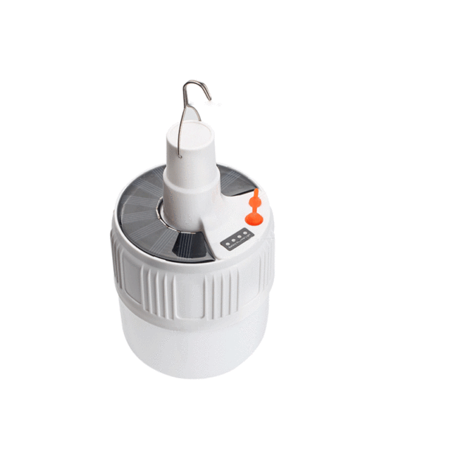Portable Rechargeable Blackout Emergency Led Light Outdoor Solar Charging Camp Tent Light Mobile Bulb Led Light With Solar Panel