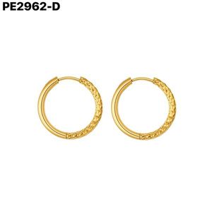 Pendientes de Aro de Moda 2.5*8, Modelo PE2962 para Mujer, Joyería de Alta Calidad - Product Image 2