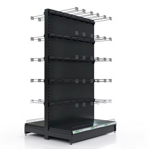 Étagères de supermarché en kit, conception démontable, unité d'étagérage métallique pour des coûts de transport réduits et l'exportation internationale - Product Image 1