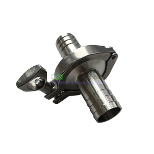 ขายส่งจากโรงงาน อะแดปเตอร์ข้อต่อสายยางแบบ Tri Clamp ขนาด 1.5 นิ้ว 2 นิ้ว ทำจากสแตนเ<span class=keywords><strong>ล</strong></span>ส 304 พร้อมแคลมป์ Tri-clover และชุดยูนิออนพร้อมปะเก็นซิ<span class=keywords><strong>ล</strong></span>ิโคน - Product Image 5