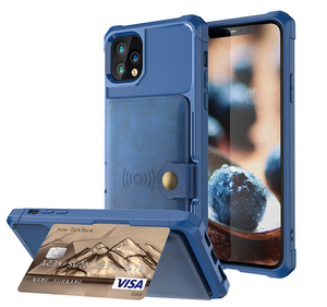 Para <span class=keywords><strong>iPhone</strong></span> 12 Phone Case 11 Pro Max <span class=keywords><strong>Tarjeta</strong></span> multifunción de succión magnética para <span class=keywords><strong>iPhone</strong></span> Case Funda trasera para teléfono móvil para Apple 15 16 - Product Image 5