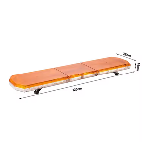 <span class=keywords><strong>Alarmas</strong></span> de coche de advertencia de barra de luces estroboscópicas de camión ámbar LED unidireccional de 47 pulgadas - Product Image 1