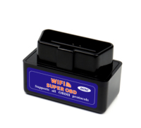 MINI ELM327 OBD2 V1.5 WIFI compatible con Android/IOS/PC compatible con todos los protocolos ODBII herramientas de diagnóstico de coche Detector de fallas Automotrices