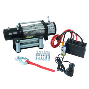 <span class=keywords><strong>Winch</strong></span> Listrik Klasik 4x4 Kabel Kawat Baja Nirkabel dengan Remote Control 13000lb 12V/24V dengan Motor Tembaga Murni untuk Kapal, Derek, dan Mobil - Product Image 3