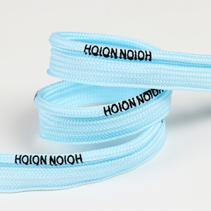 Nastro Elastico in Poliestere Intrecciato per Abbigliamento, Cordone Decorativo <span class=keywords><strong>a</strong></span> <span class=keywords><strong>Righe</strong></span> Personalizzato - Product Image 3