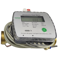 Compteur de chaleur ultrasonique DN20 MAINONE avec nouveau design IP68, M-BUS, compteur de refroidissement BTU, certifié CE/MID/CPA/ISO, prend en charge l'OEM