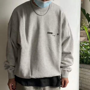 Sudadera Fear <span class=keywords><strong>de</strong></span> <span class=keywords><strong>hombre</strong></span>, sudadera <span class=keywords><strong>de</strong></span> forro polar con cuello para <span class=keywords><strong>hombre</strong></span>, color liso, novedades <span class=keywords><strong>de</strong></span> invierno, estilo urbano americano. - Product Image 6