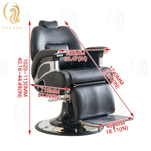 Fauteuil de Barbier Électrique de Luxe pour Hommes, Contrôle Automatique, Équipement de Barbier Professionnel - Product Image 6