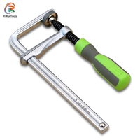Serre-joint à vis rapide métrique pour rail de guidage avec force de serrage de 1764N, chromé 45 # Acier pour système de rail de guidage de table de travail en bois