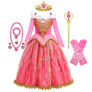 Robe de Princesse <span class=keywords><strong>Aurore</strong></span> en Dentelle pour Filles, Costume de <span class=keywords><strong>Belle</strong></span> <span class=keywords><strong>au</strong></span> <span class=keywords><strong>Bois</strong></span> <span class=keywords><strong>Dormant</strong></span>, Robes pour Enfants, Fête d'Anniversaire et de Noël, Carnaval d'Halloween, Cosplay - Product Image 1