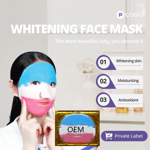 Masque facial anti-âge éclaircissant - avec algues marines, vitamine C, rétinol, acide hyaluronique, hydratation intense, OEM/ODM personnalisé, tous types de <span class=keywords><strong>peau</strong></span> - Product Image 5
