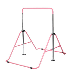 Barra Horizontal de Gimnasia para Niños con Altura Ajustable y Trampolín para Entrenamiento en Casa - Product Image 2